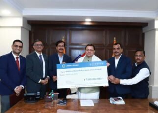 लार्सन एंड टुब्रो ने ₹5 करोड़ की सहायता राशि मुख्यमंत्री राहत कोष में प्रदान की