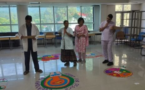 रंगोली एवं फोटोग्राफी प्रतियोगिता से समझाया मानसिक स्वास्थ्य का महत्व