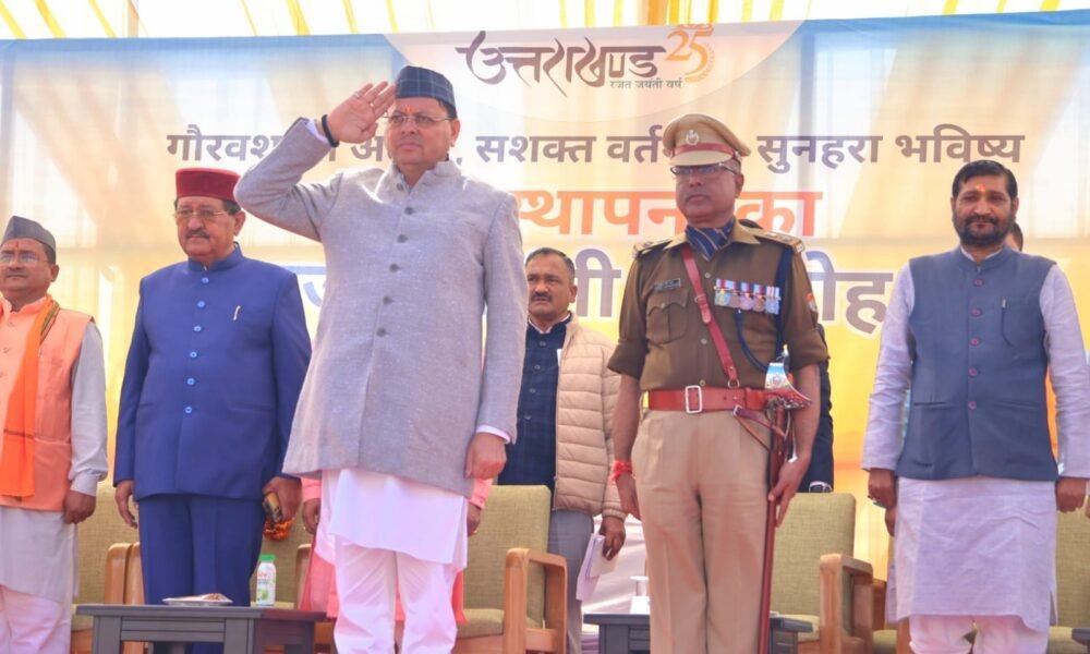 मुख्यमंत्री ने गैरसैंण में 142.25 करोड़ की विकास योजनाओं का लोकार्पण एवं शिलान्यास किया