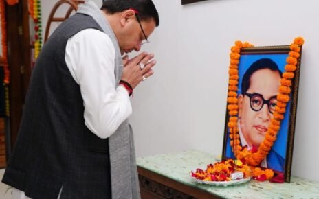 मुख्यमंत्री ने डॉ. भीमराव आंबेडकर की पुण्यतिथि पर उन्हें श्रद्धासुमन अर्पित कर याद किया