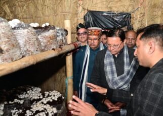 मुख्यमंत्री धामी ने किया हरिद्वार के बुग्गावाला में ‘मशरूम ग्राम’ का शुभारंभ